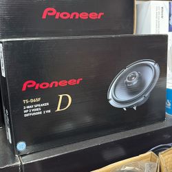 Pioneer 6.5 Speakers D Series Ts-d65f Brand New 130 A Pair 