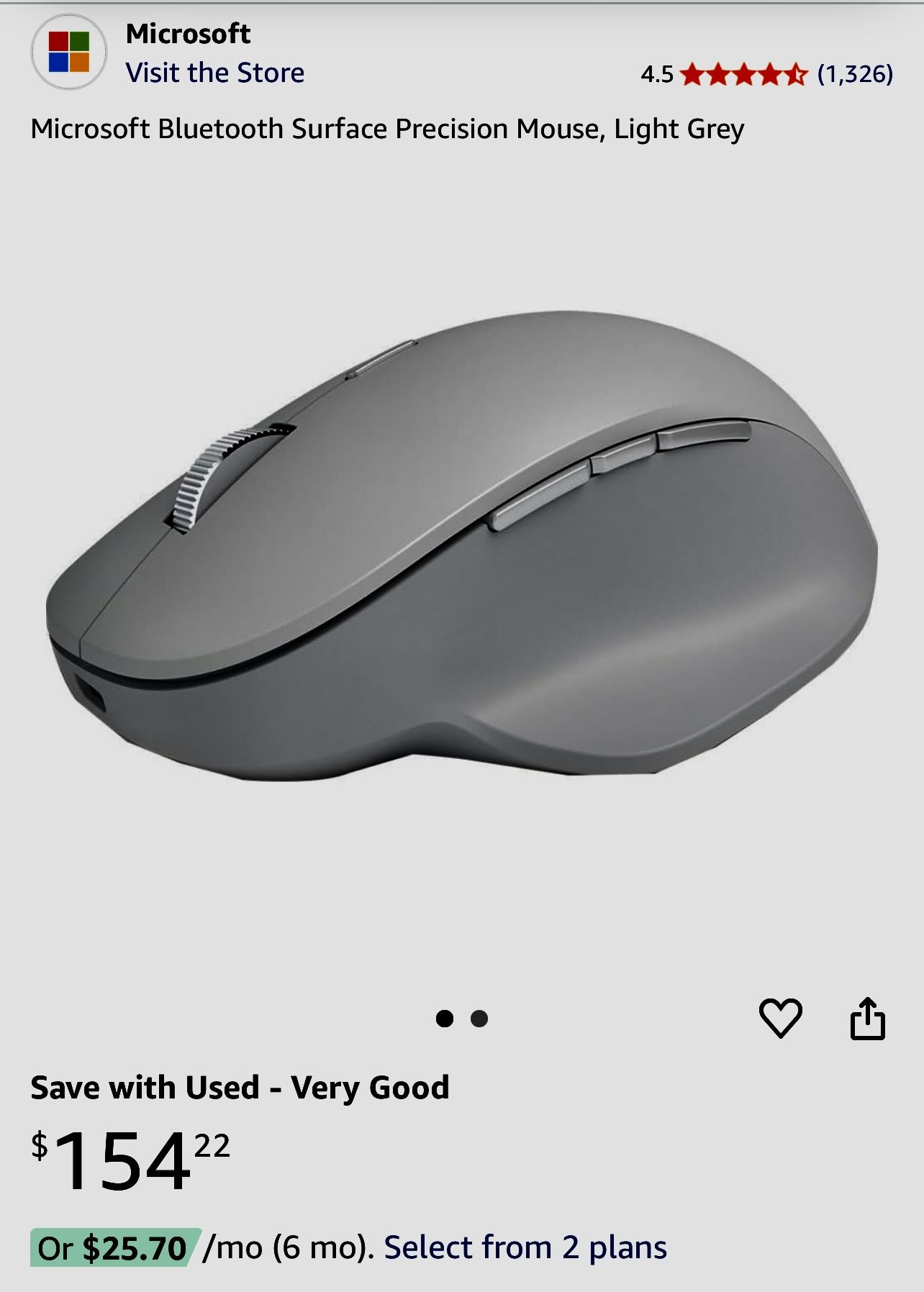 Mouse And Pen Microsoft $200 Both 