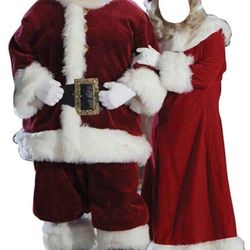 Santa And Mrs Clause Buddy Elf Cutouts. 