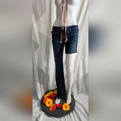 True Religion Blue Boot Cut / Sorts -  Jeans Classic Denim Style