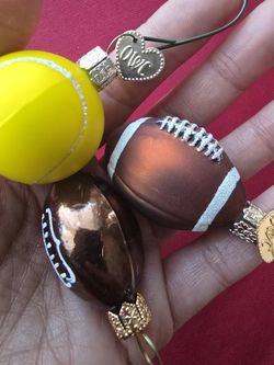 Ornaments / Football / Tennis / Christmas / Navidad /esferas / Decoracion