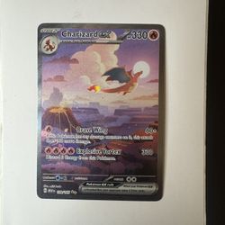 Pokemon Charizard EX SIR 199/165 Pokemon SV: Scarlet & Violet 151