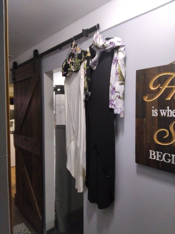 #2 -Asymmetrical Dresses with Interchangeable Scarfs