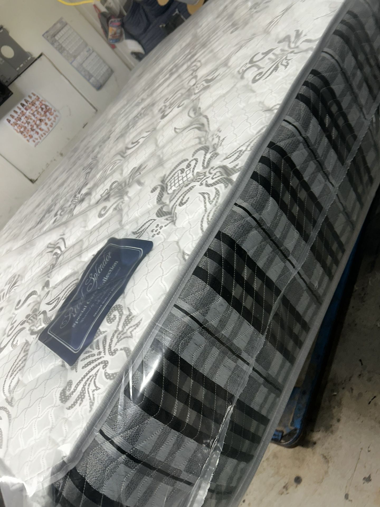 Queen Bed And Box Spring Same Day Deliver 