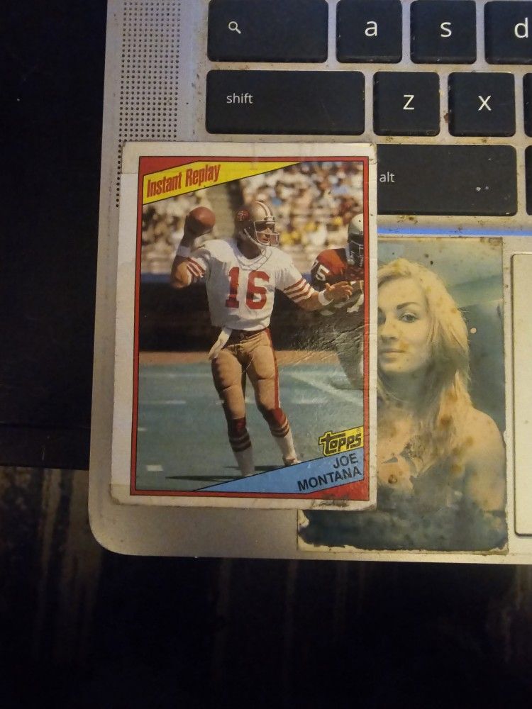 Joe Montana 1984 Topps Football Card