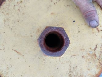 2 Large Cement Boring Bits