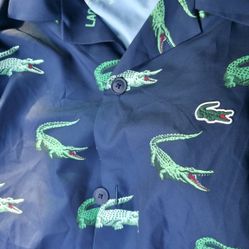 Lacoste Sport Golf Button-Up Shirt