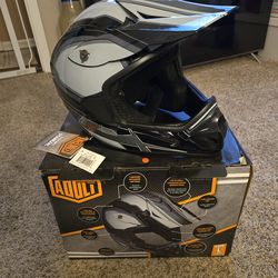 Brand New Frenzy MX Off Road Dot Approved Helmet."CHECK OUT MY PAGE FOR MORE DEALS "