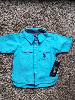U.S POLO ASSN. shirt size 6/9months