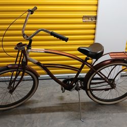 Hang 10 Bicycle: 3-speed w/ Front Springer Suspension