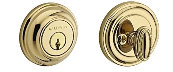 Baldwin Single-Cylinder Traditional Deadbolt