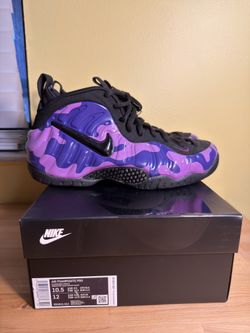 Nike Air Foamposite Pro “Purple Camo” Size 10.5. 