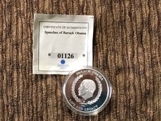 Barack Obama’s Victory Speech Coin
