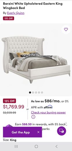 King Size Bed Frame and Nectar Memory Foam Mattress Set