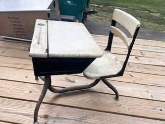 vintage Children’s School Desk