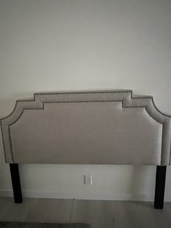 Queen Studded Headboard