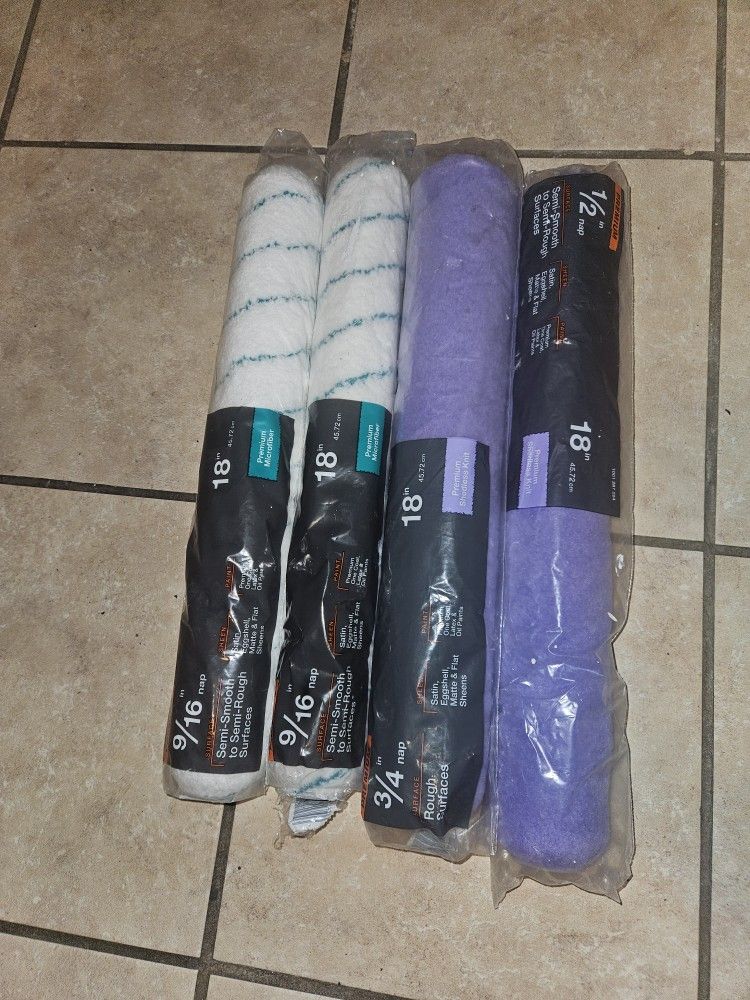 Vendo 4 Rodos Para Pintura De 18 Pulgadas Nuevos 45 Por Los 4