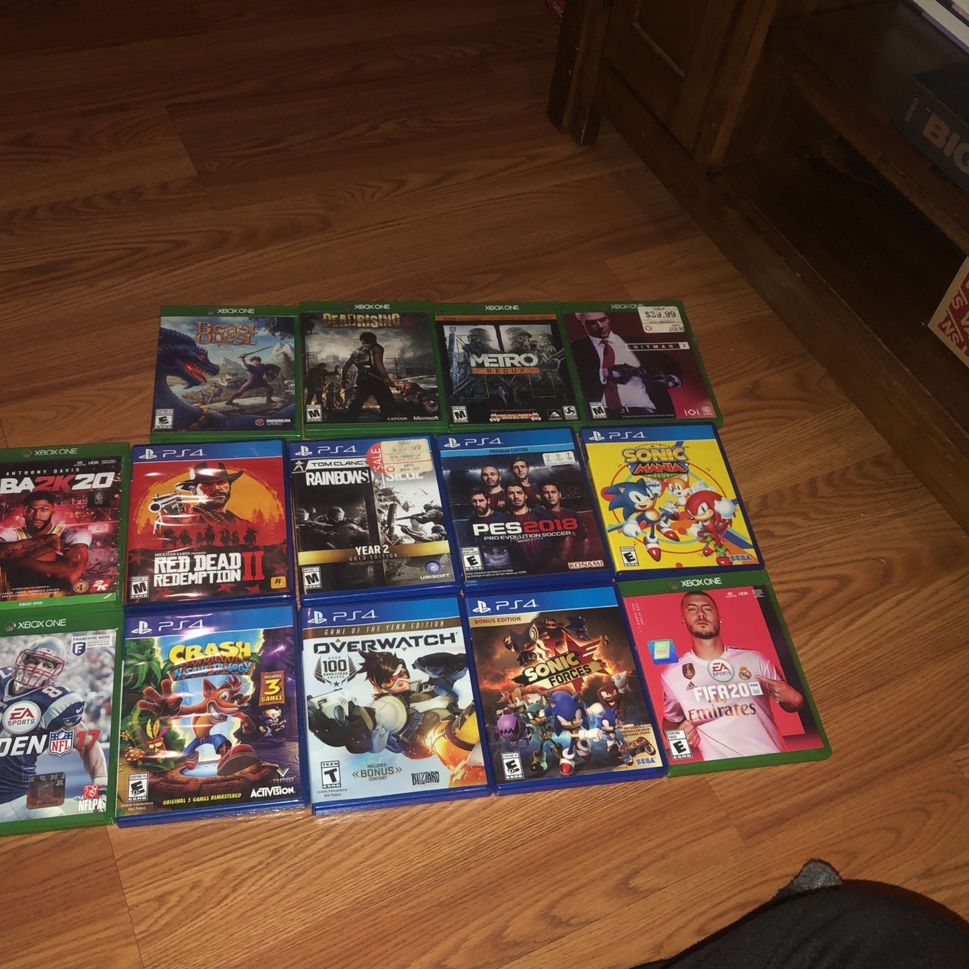 Xbox And Ps4 Games
