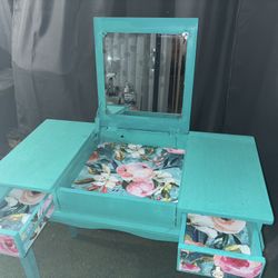 Beautiful Teal Vanity