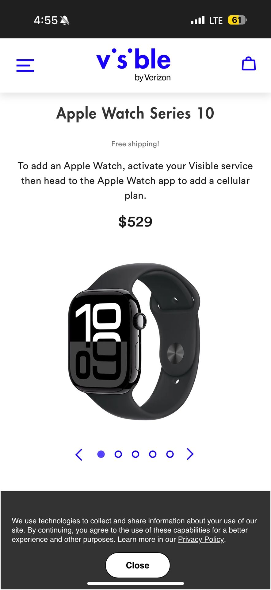 Apple Watch S 10 46mm