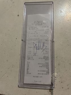 Joan Collins Autograph