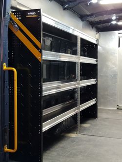 Commercial Van Shelves