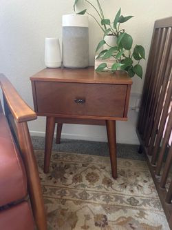 Mid-century modern nightstand