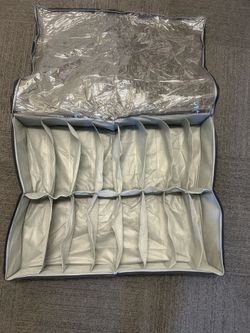Under the bed shoe organizer