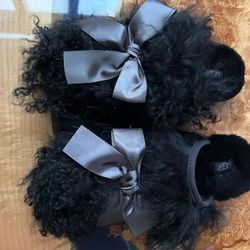 Ugg Mongolian Curly Lamb Slippers, Size 10, Limited Edition, Brand New In Box 
