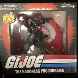 G.I. Joe the Baroness PVC Diorama Figure from Diamond Select