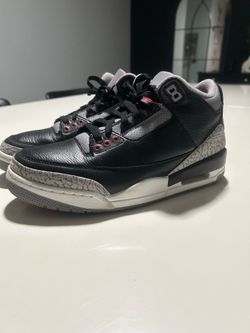 Black Cement 3s