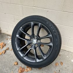 Scat Pack Rim And Tire