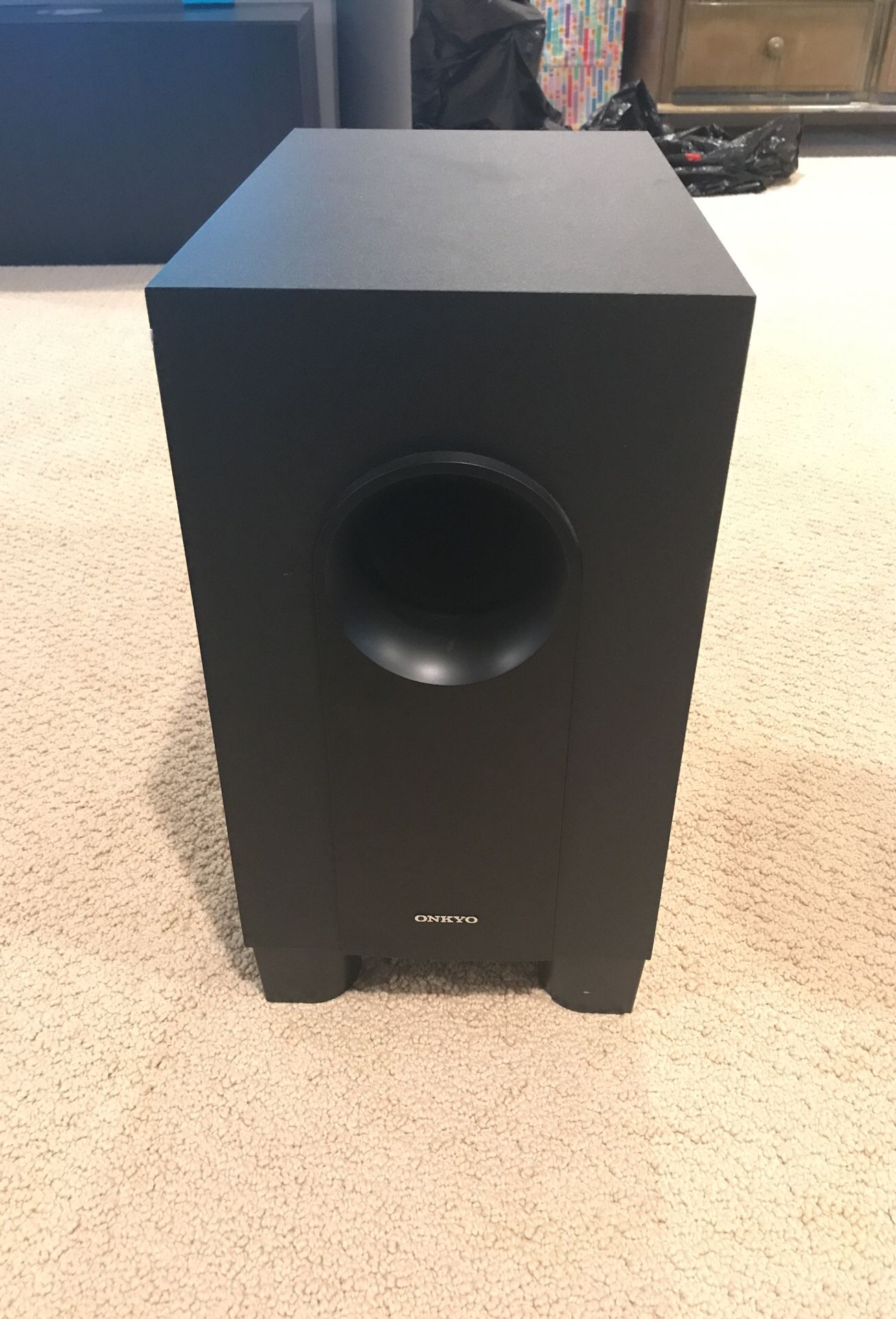 Onkyo SKW-350 Passive 8" 130w Subwoofer Speaker - Bass Reflex