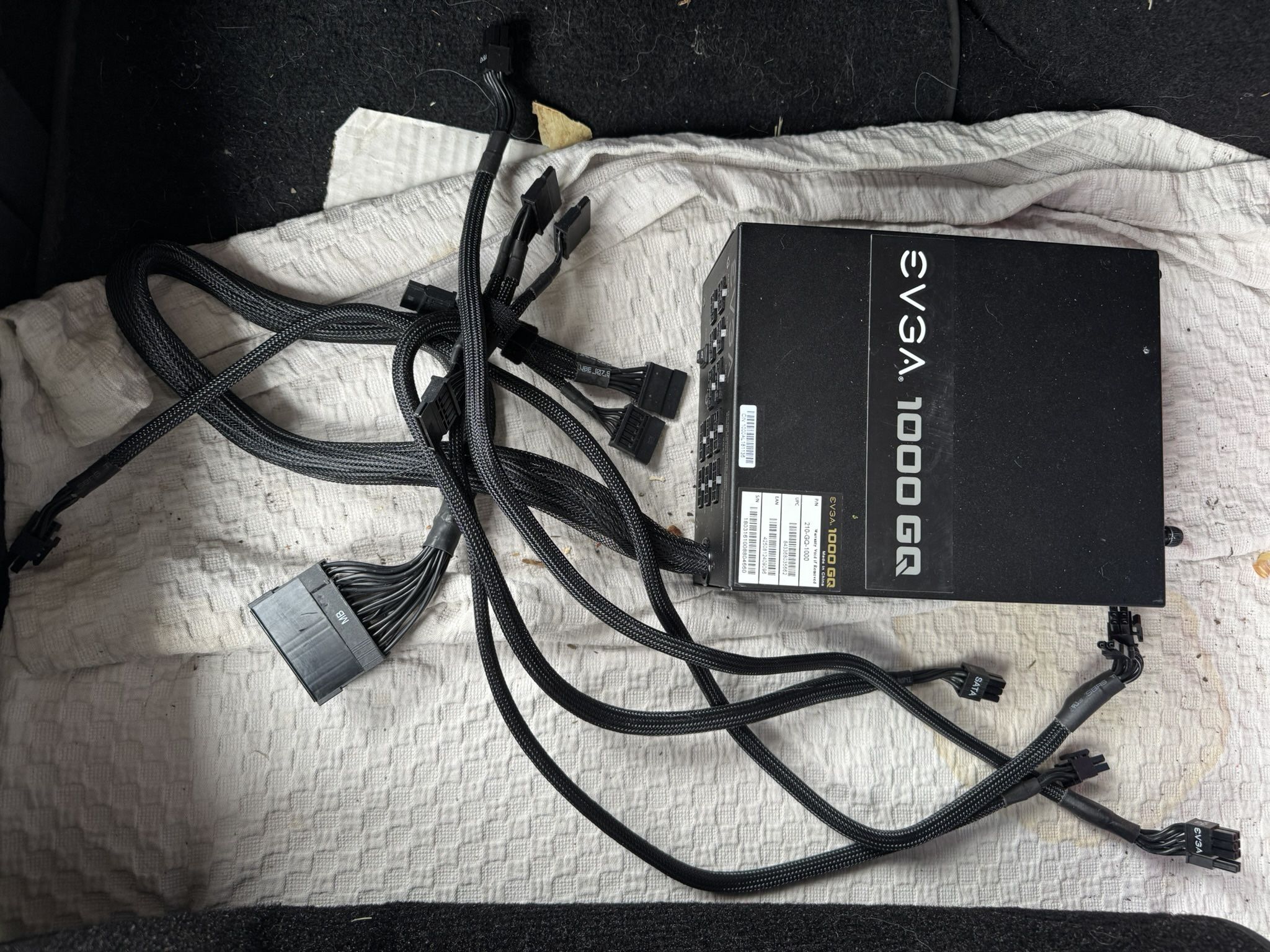 EVGA 1000GQ Power supply - Used $50
