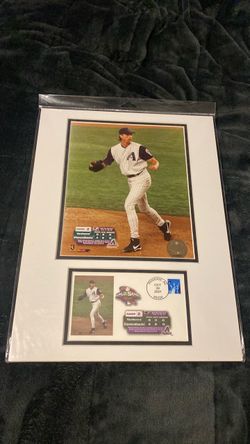 2001 World Series Arizona Diamondbacks Matted Photo Set