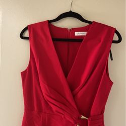 Red CK Dress Size 10 For 20
