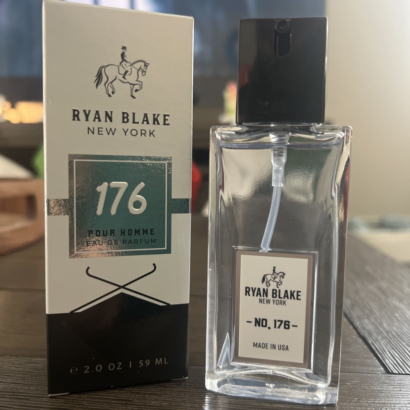 NEW! PERFUME RYAN BLAKE NY 176 EDP 2.0 OZ/59 ML W/BOX. Inspired by Creed Aventus