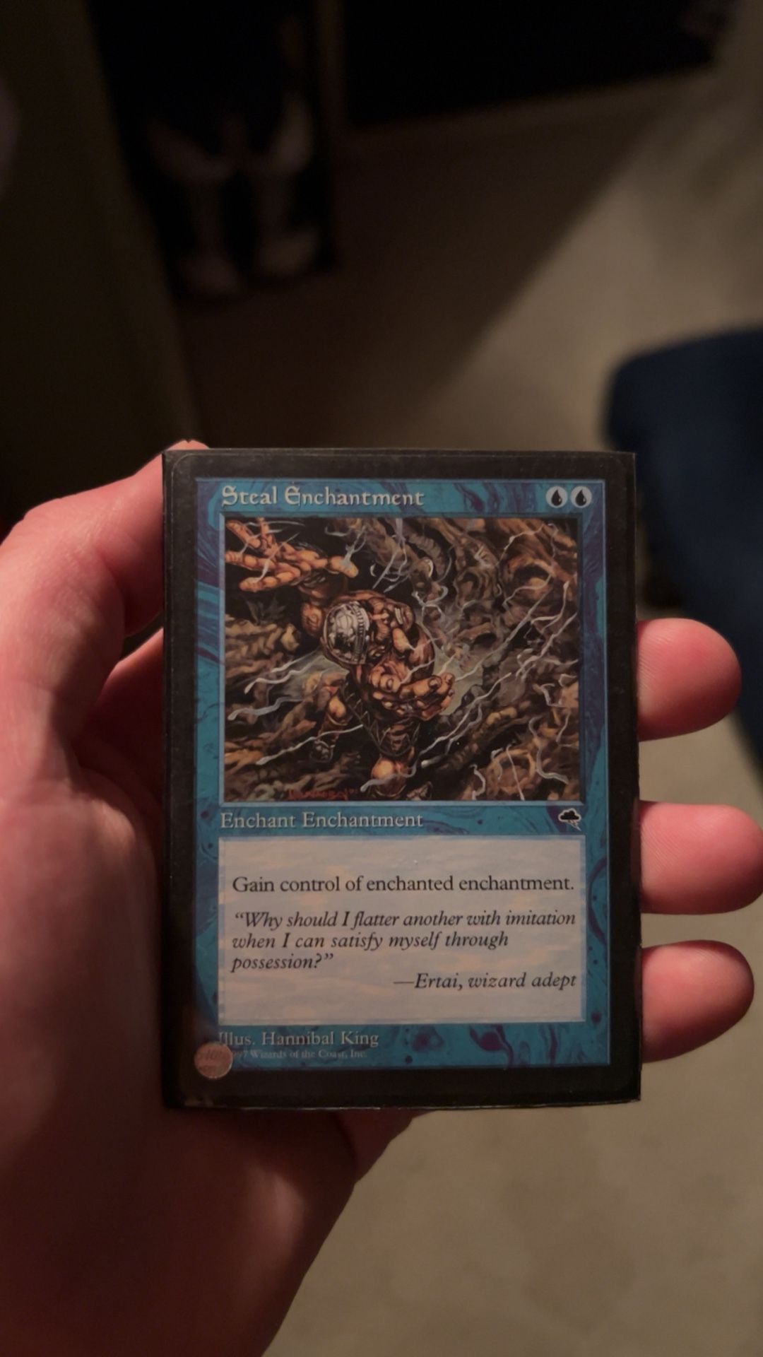 Steal Enchantment Magic Gathering Card