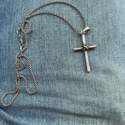 Silver/gold Cross