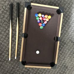 20 Inch Miniature Pool Table 