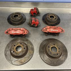 Acura RSX DC5 Honda EP3 Civic Brembo Brakes Calipers Rotors 