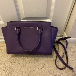 Michael Kors Purple Bag