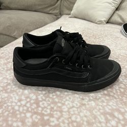 Black on Black VANS size 10.5