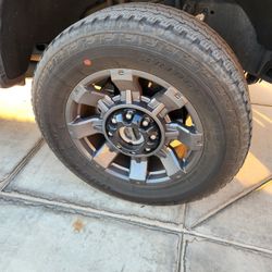 2023 F250 WHEELS TIRES 8X170