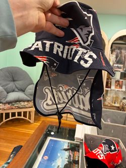 New patriots navy blue sun hat