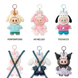 THE MONSTERS X HELLO KITTY AND FRIENDS SANRIO LABUBU