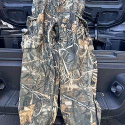 Camo Hunting pants Insulated Cargo 
