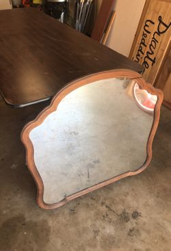 Antique mirror 32 1/2 x 32 1/2