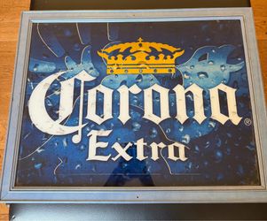 Corona mirror frame