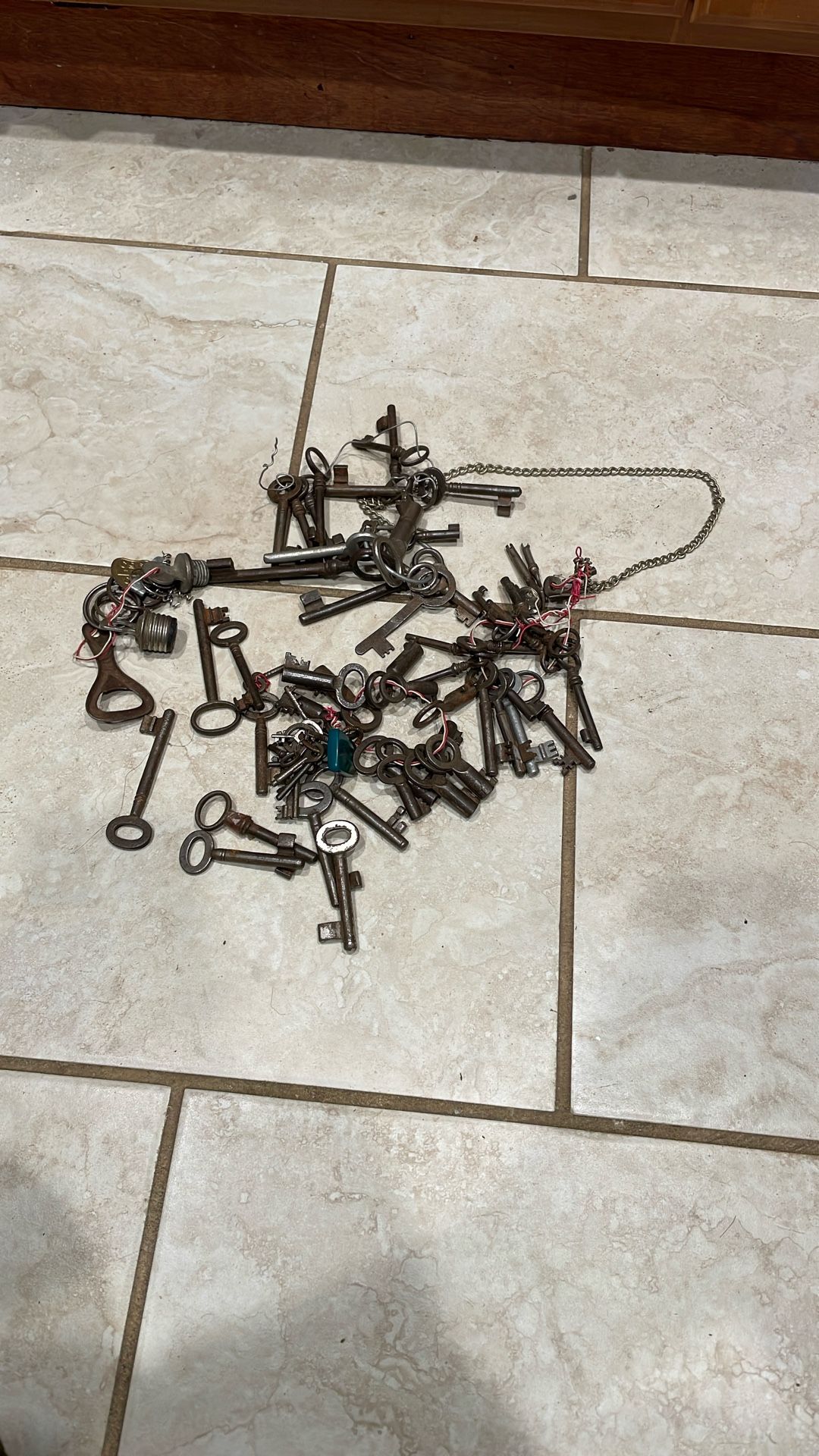 Lot Of Skeleton Keys.